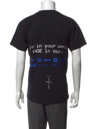 Cactus Jack Graphic Print Crew Neck T-Shirt