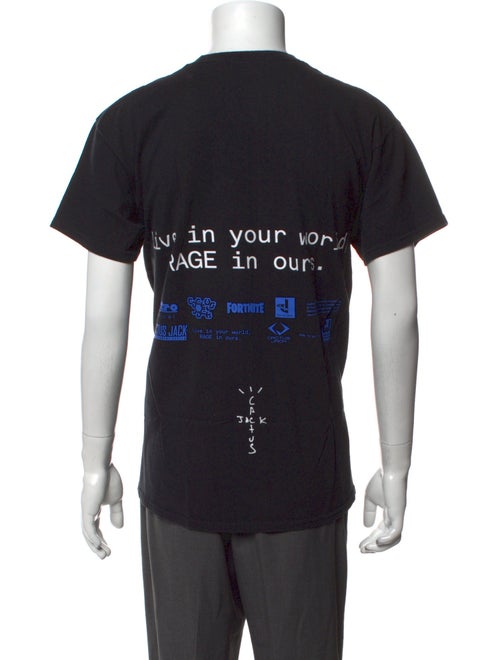 Cactus Jack Graphic Print Crew Neck T-Shirt