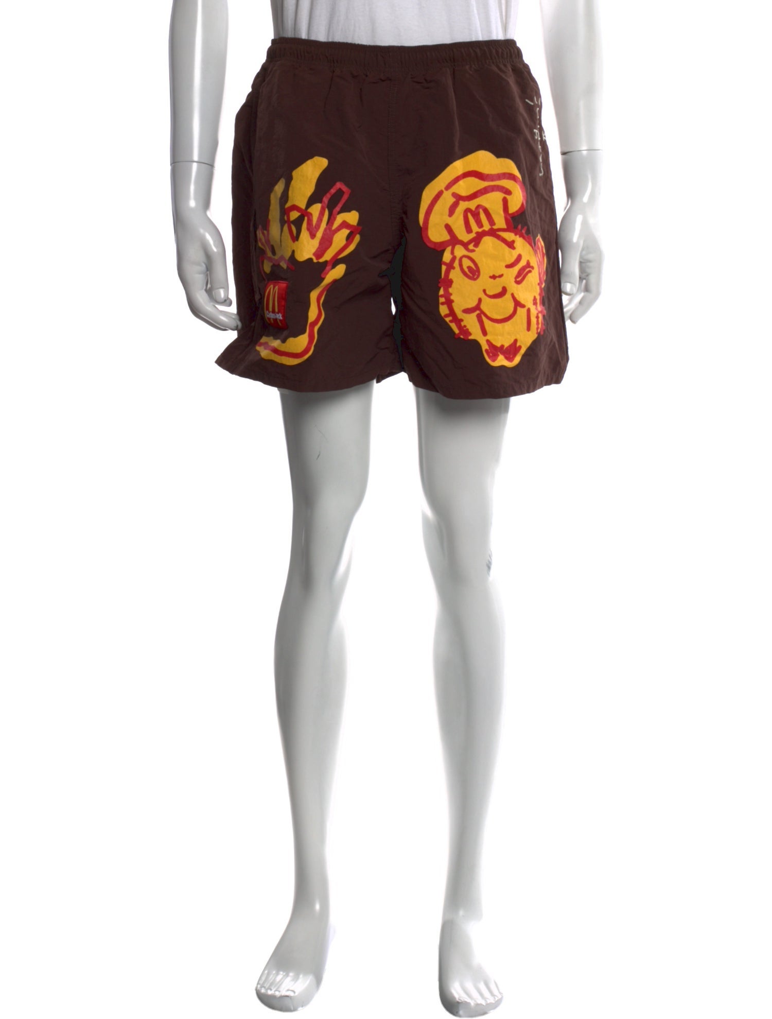 Cactus Jack Graphic Print Jogger Shorts