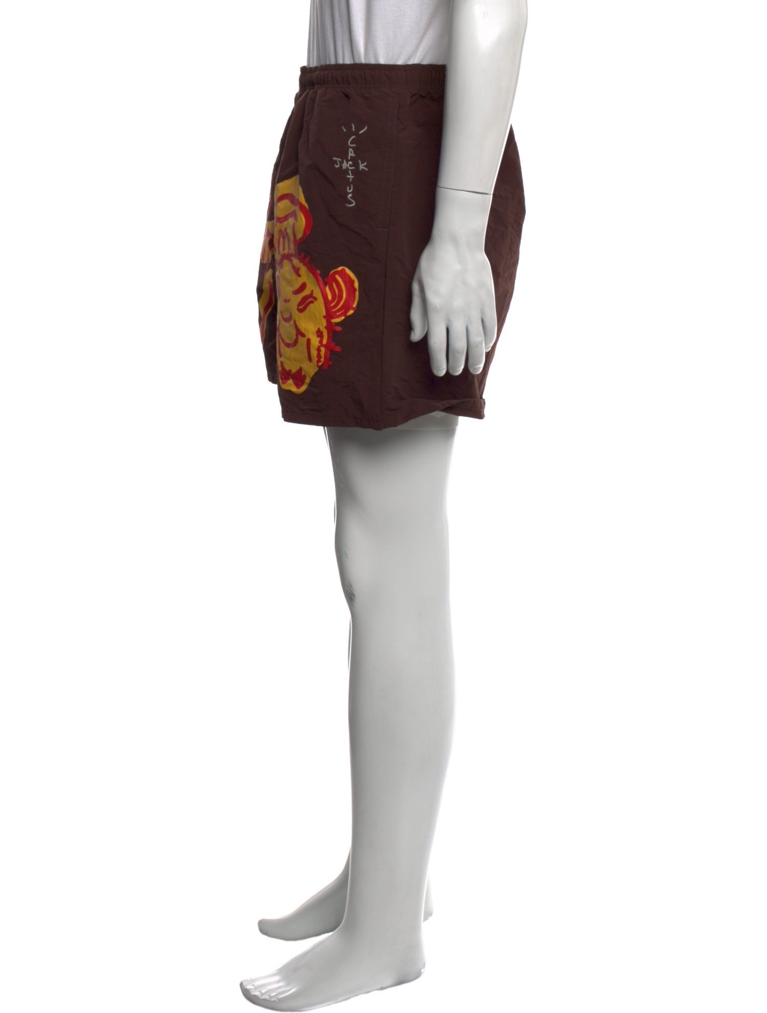 Cactus Jack Graphic Print Jogger Shorts