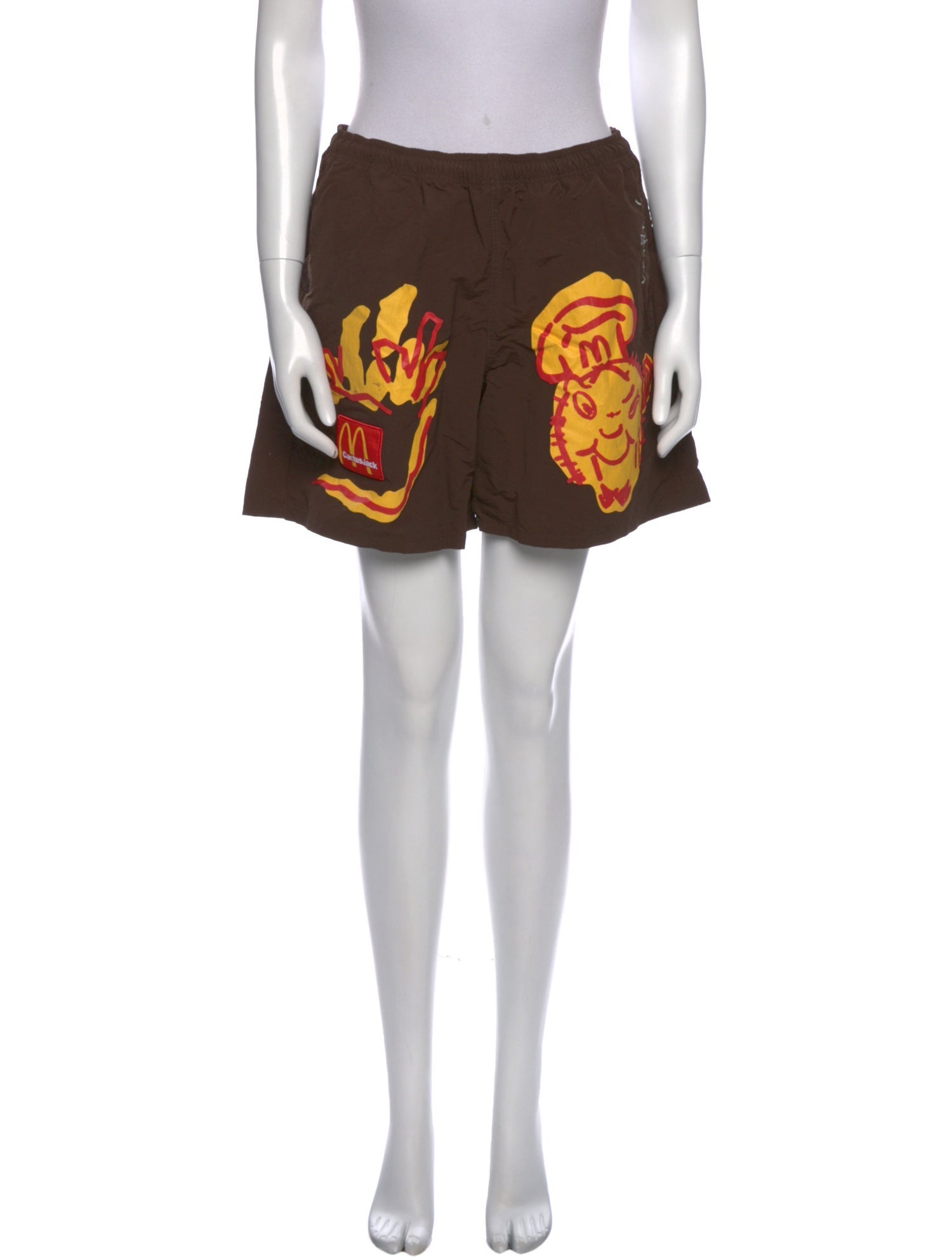 Cactus Jack Nylon Mini Shorts