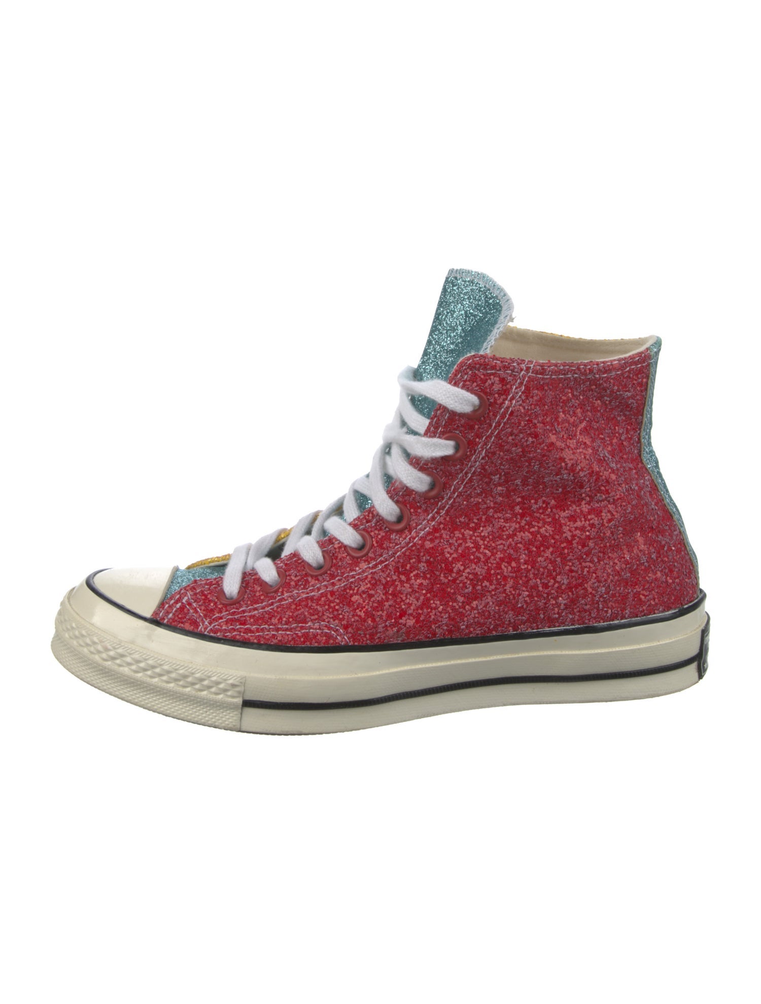 Converse J.W. Anderson Colorblock Pattern Glitter Accents Sneakers ...
