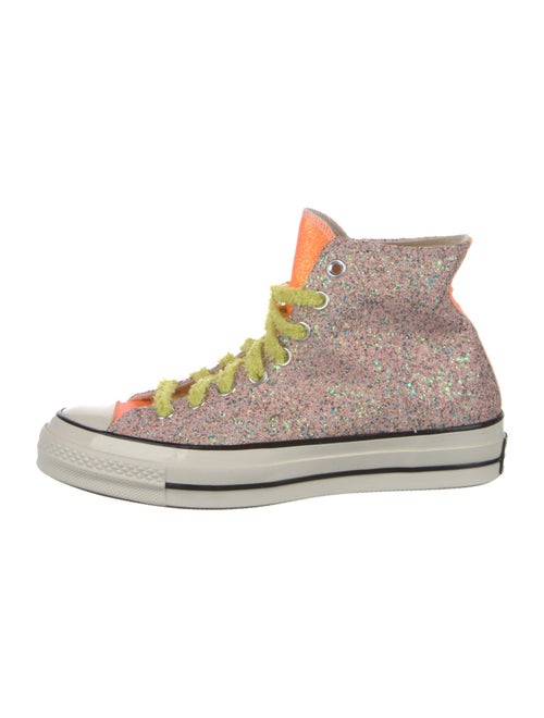 Converse J.W. Anderson Glitter Colorblock Pattern Sneakers