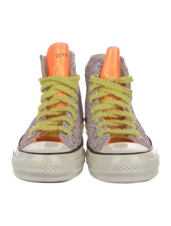 Converse J.W. Anderson Glitter Colorblock Pattern Sneakers