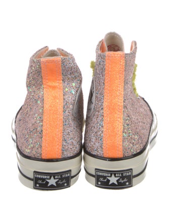 Converse J.W. Anderson Glitter Colorblock Pattern Sneakers