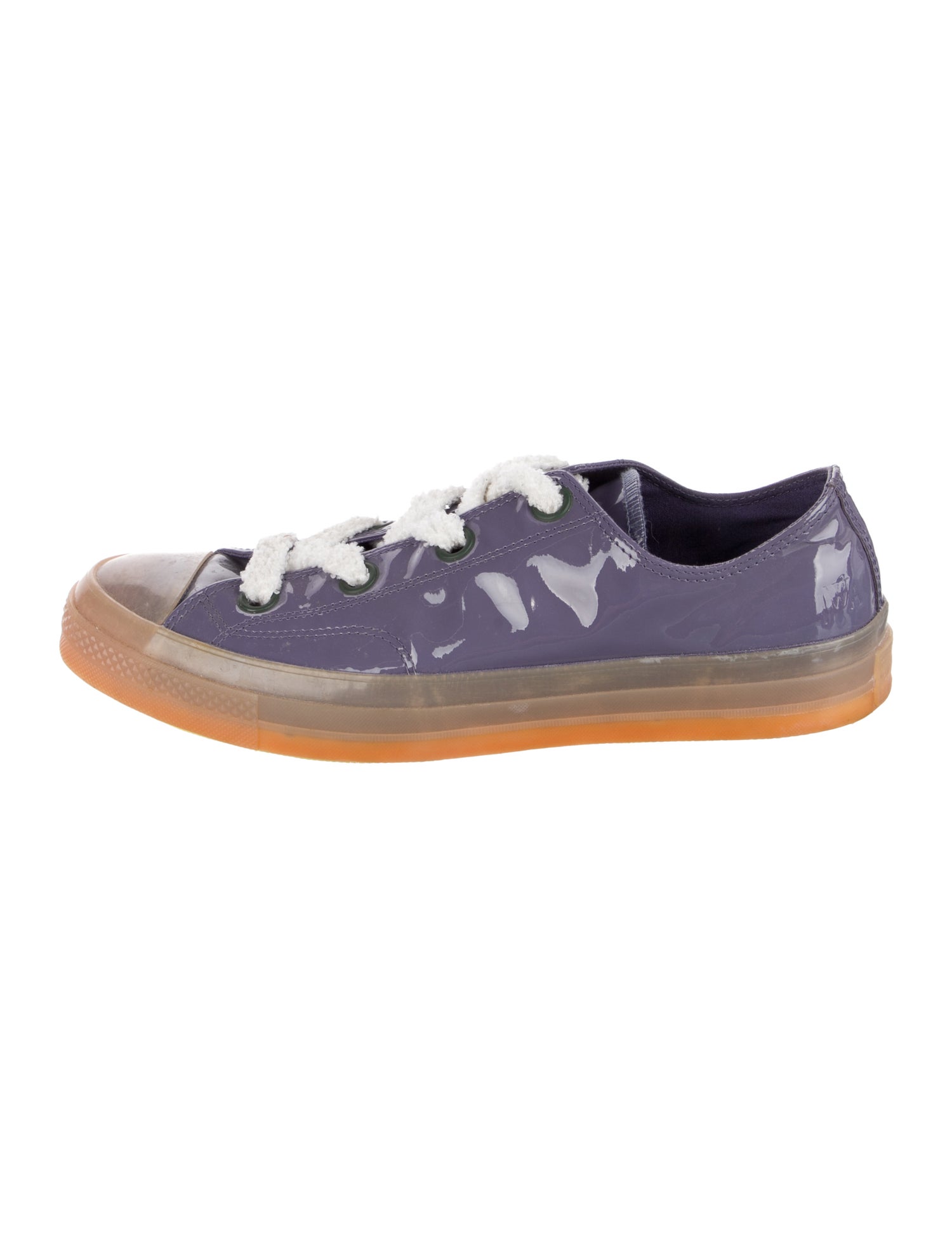 Converse J.W. Anderson Patent Leather Printed Sneakers