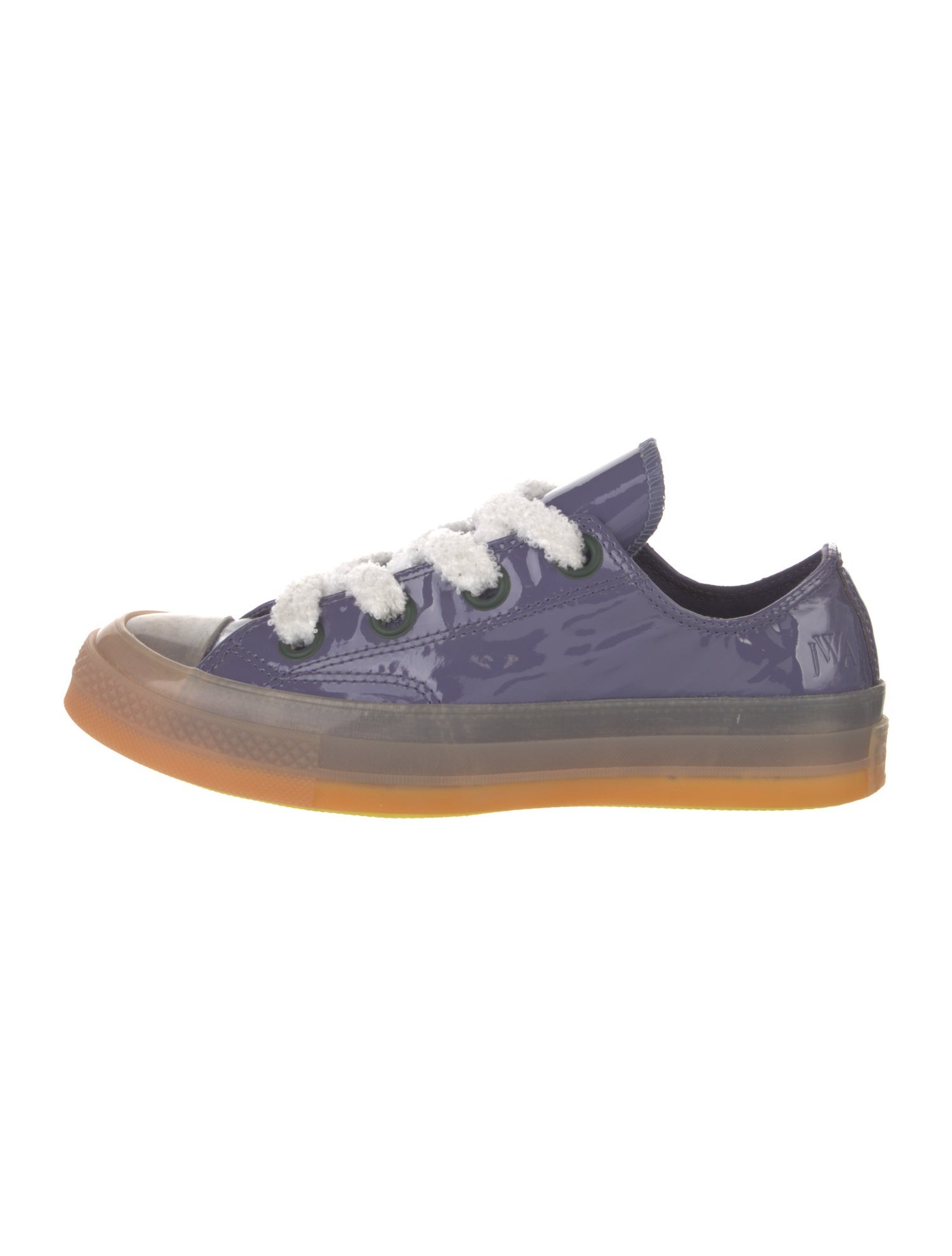 Converse J.W. Anderson Patent Leather Colorblock Pattern Sneakers