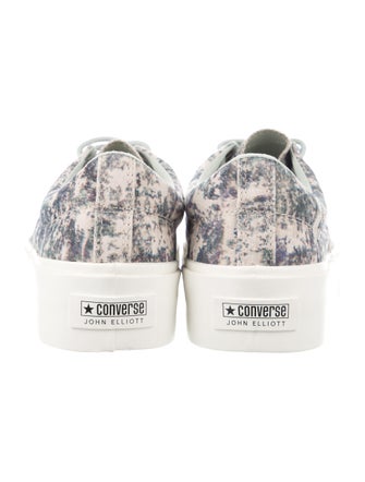Converse x John Elliott Canvas Printed Sneakers