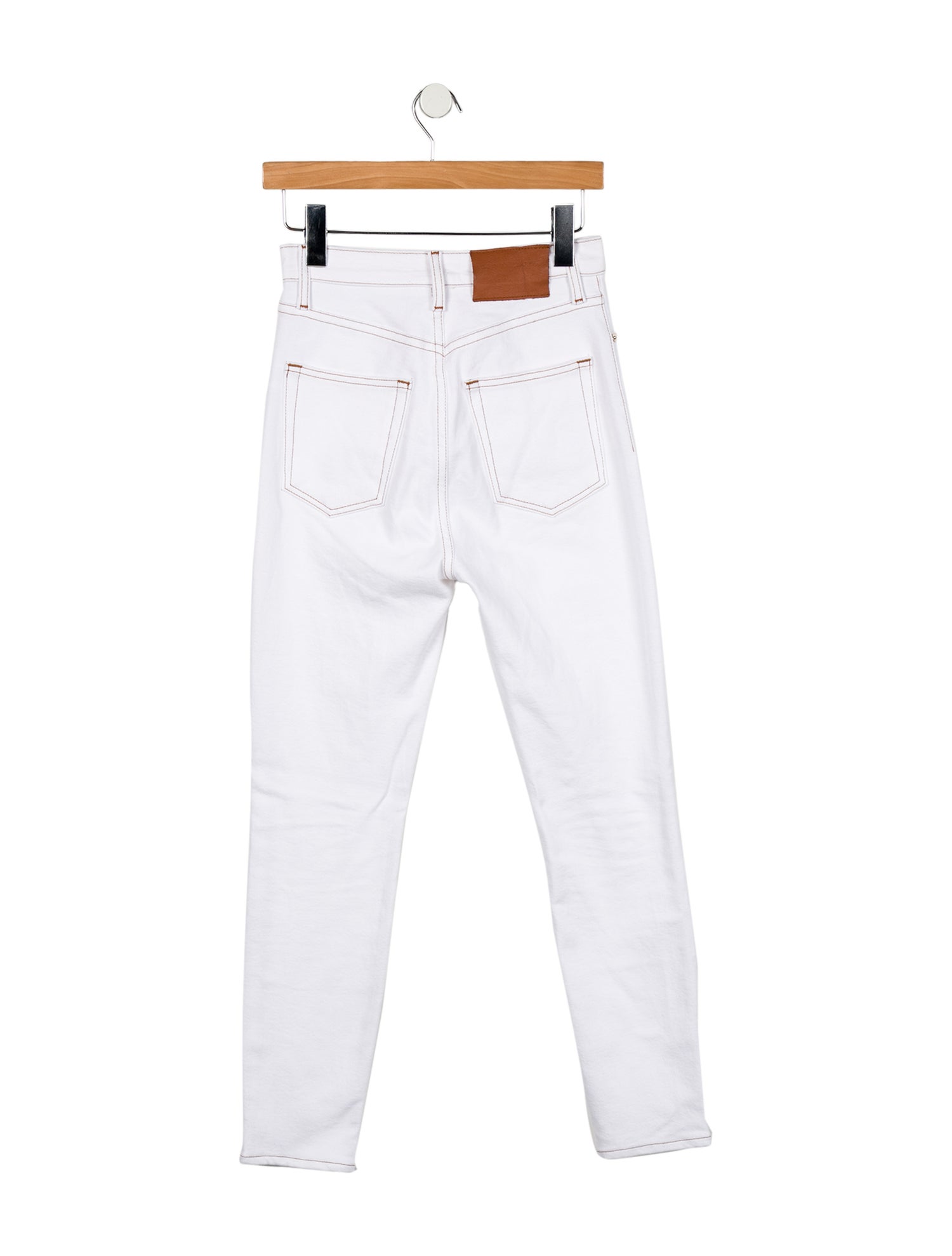 Carolina Herrera x FRAME High-Rise Skinny Leg Jeans