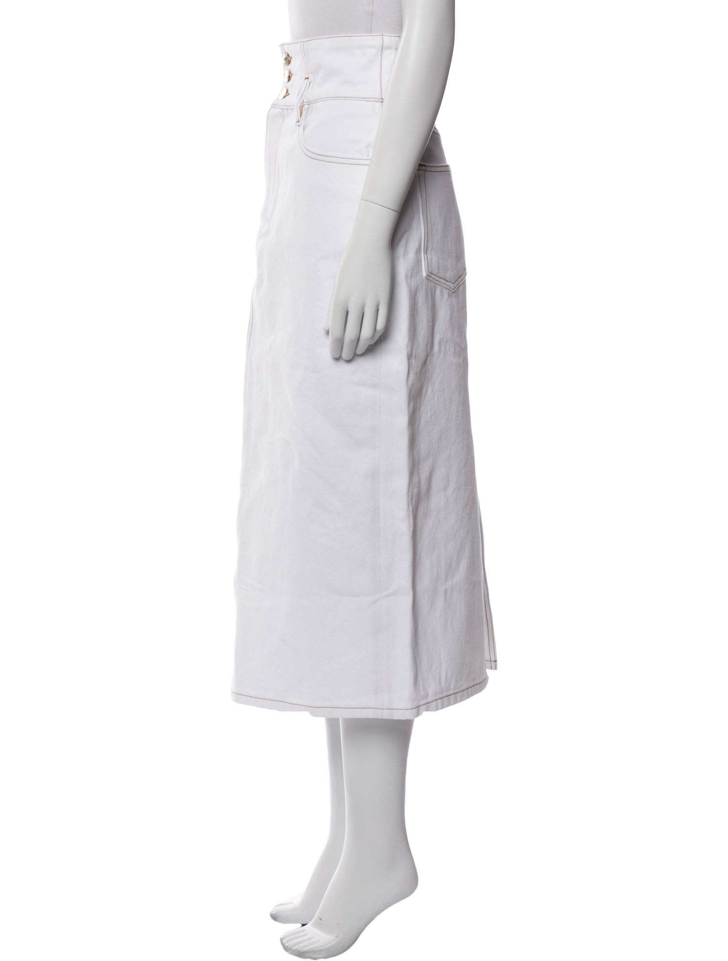 Carolina Herrera x FRAME Midi Length Skirt