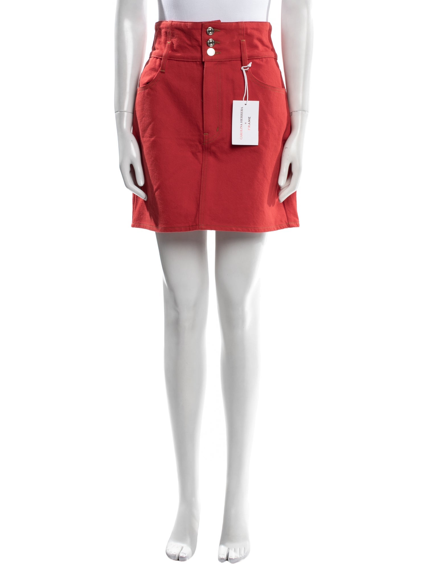 Carolina Herrera x FRAME Mini Skirt w/ Tags