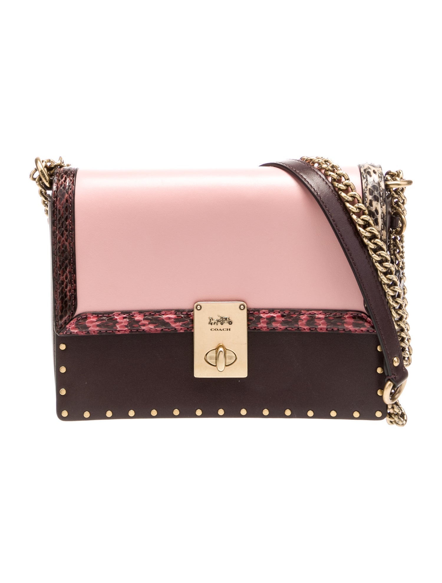 Coach x Jennifer Lopez Leather Shoulder Bag