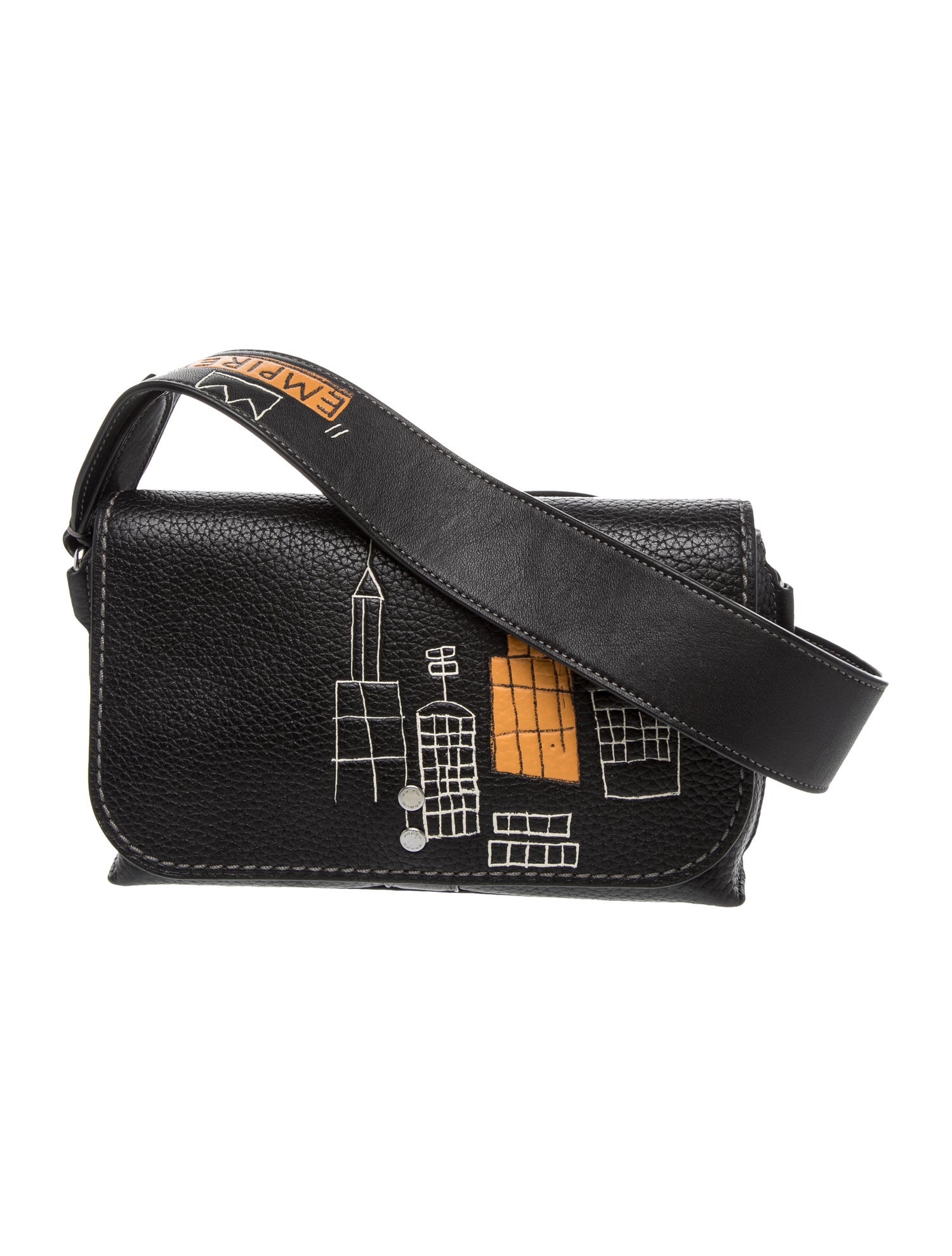 Coach x Jean-Michel Basquiat Leather Crossbody Bag