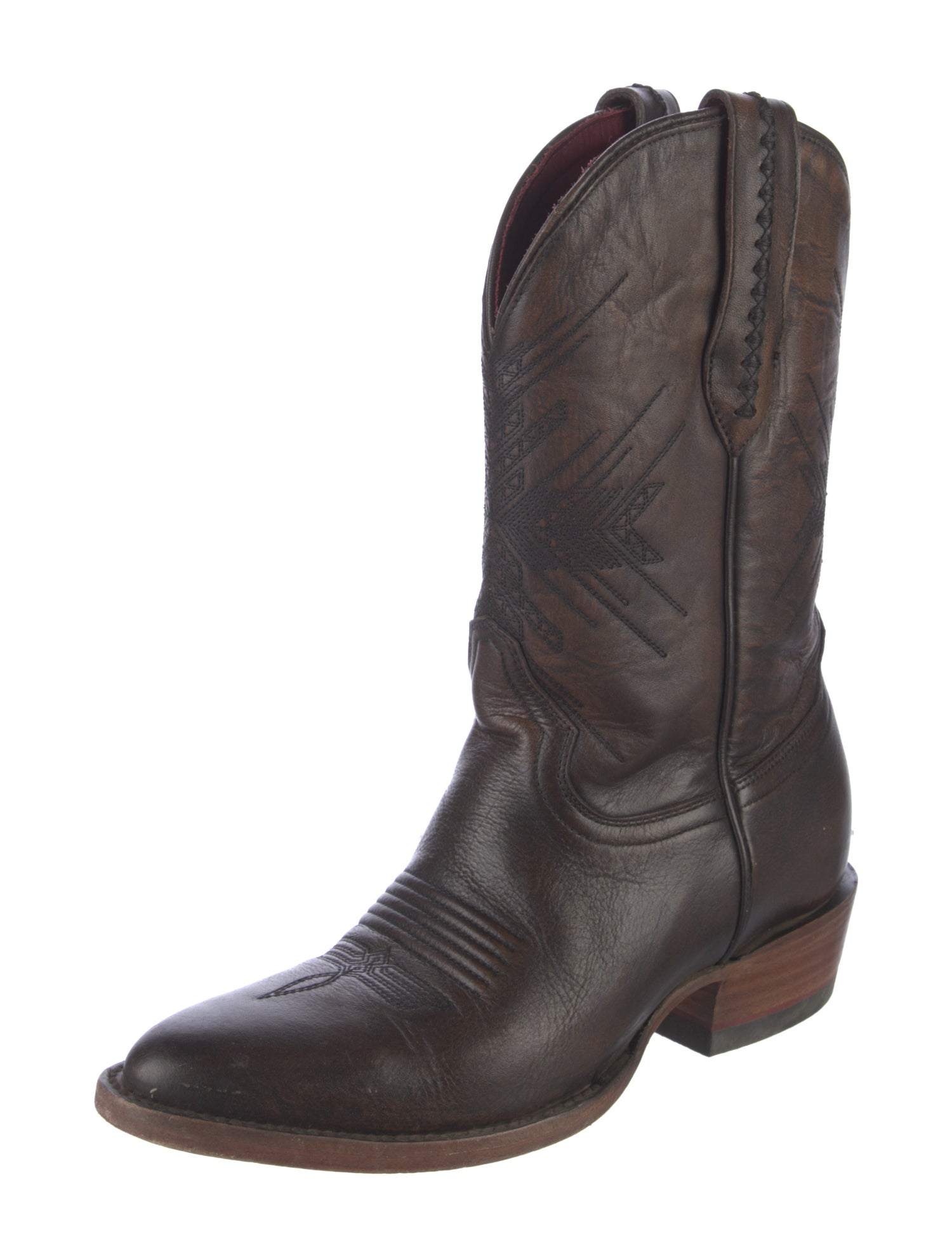 Chisos Leather Western Boots