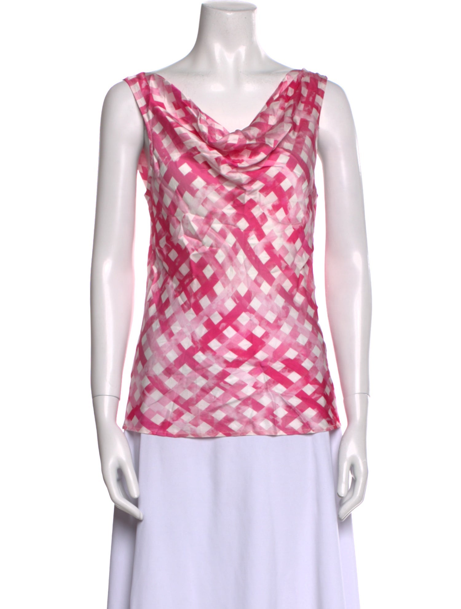 Chloé Kristyn Printed Cowl Neck Top w/ Tags