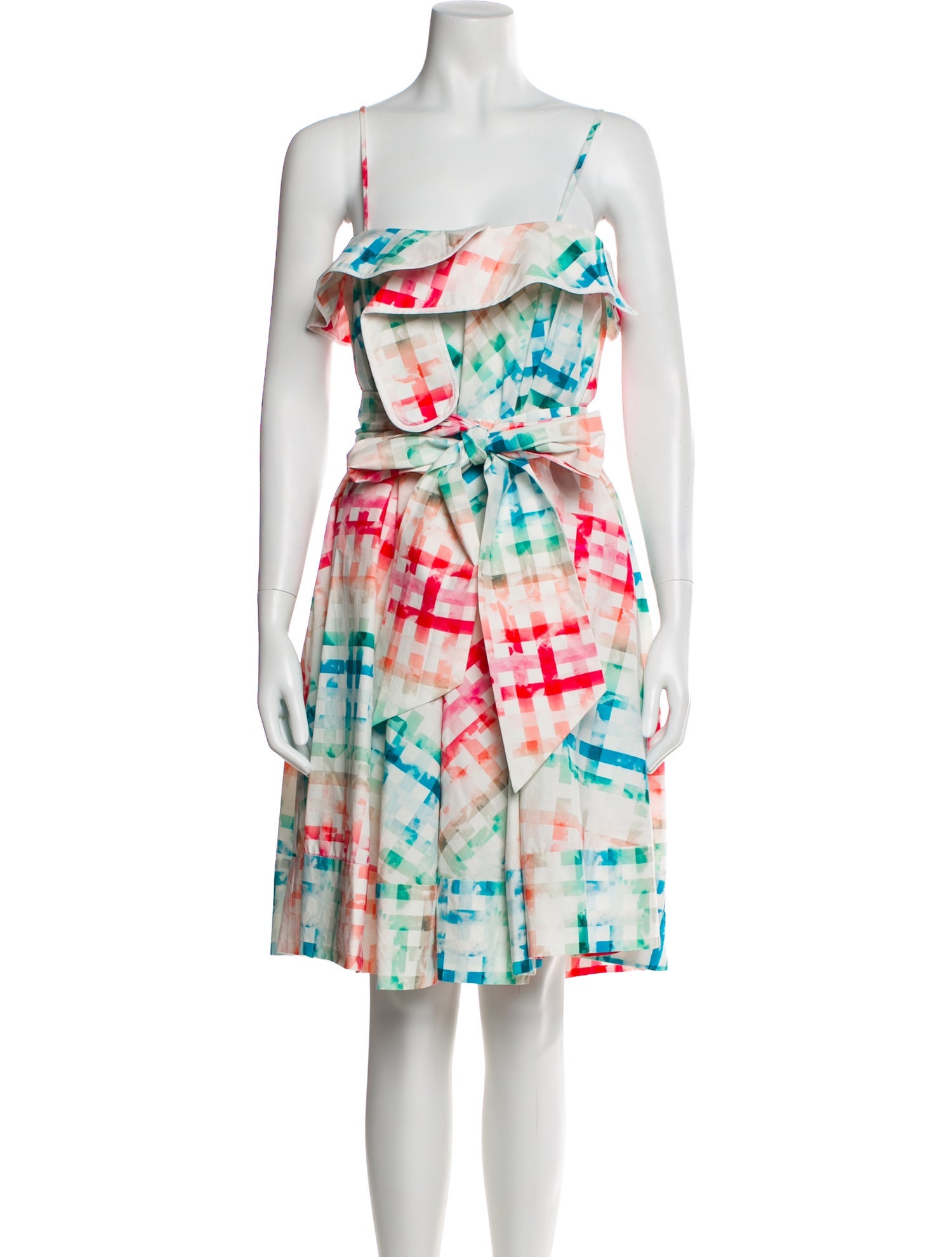 Chloé Kristyn Printed Knee-Length Dress