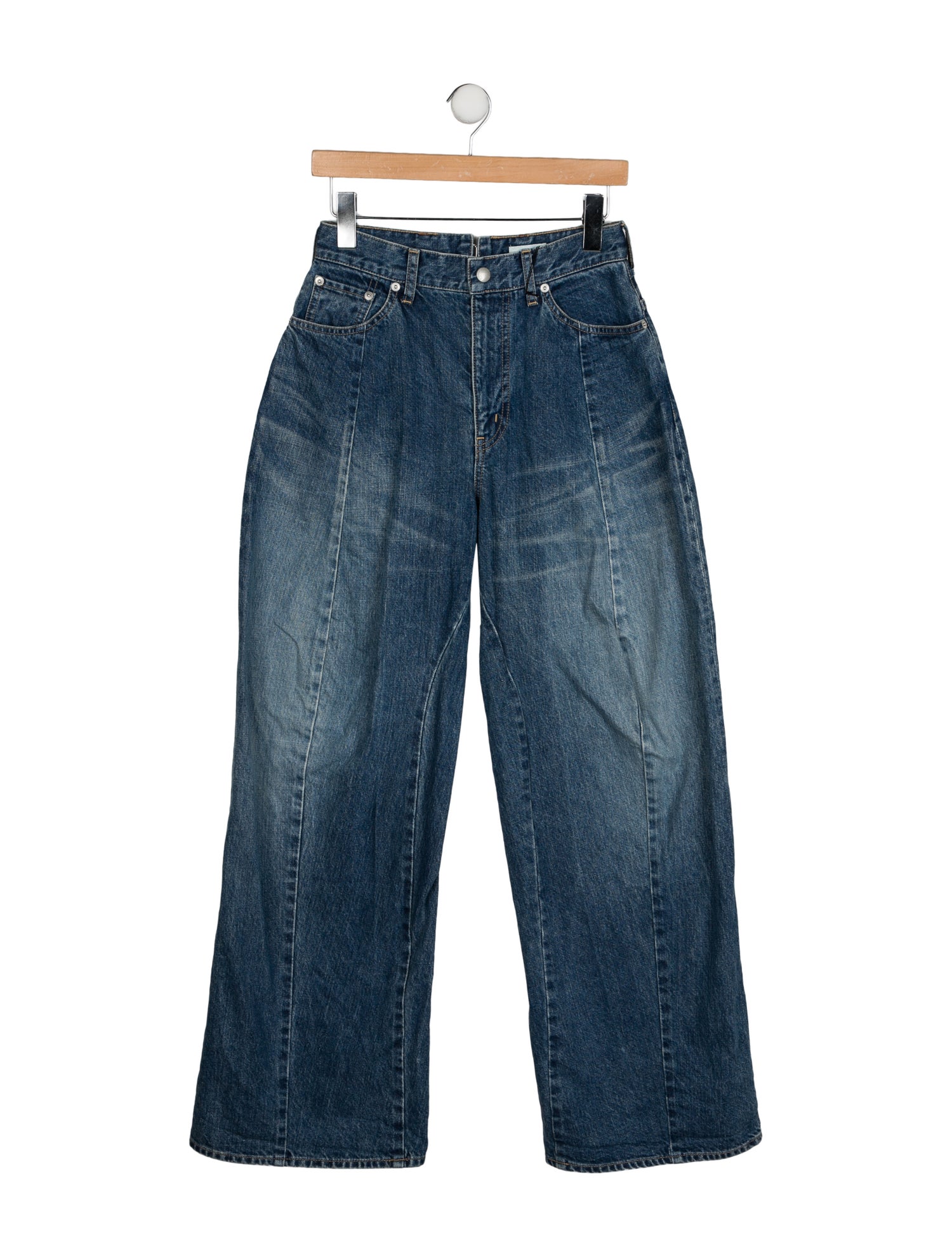 Chika Kisada High-Rise Wide Leg Jeans w/ Tags