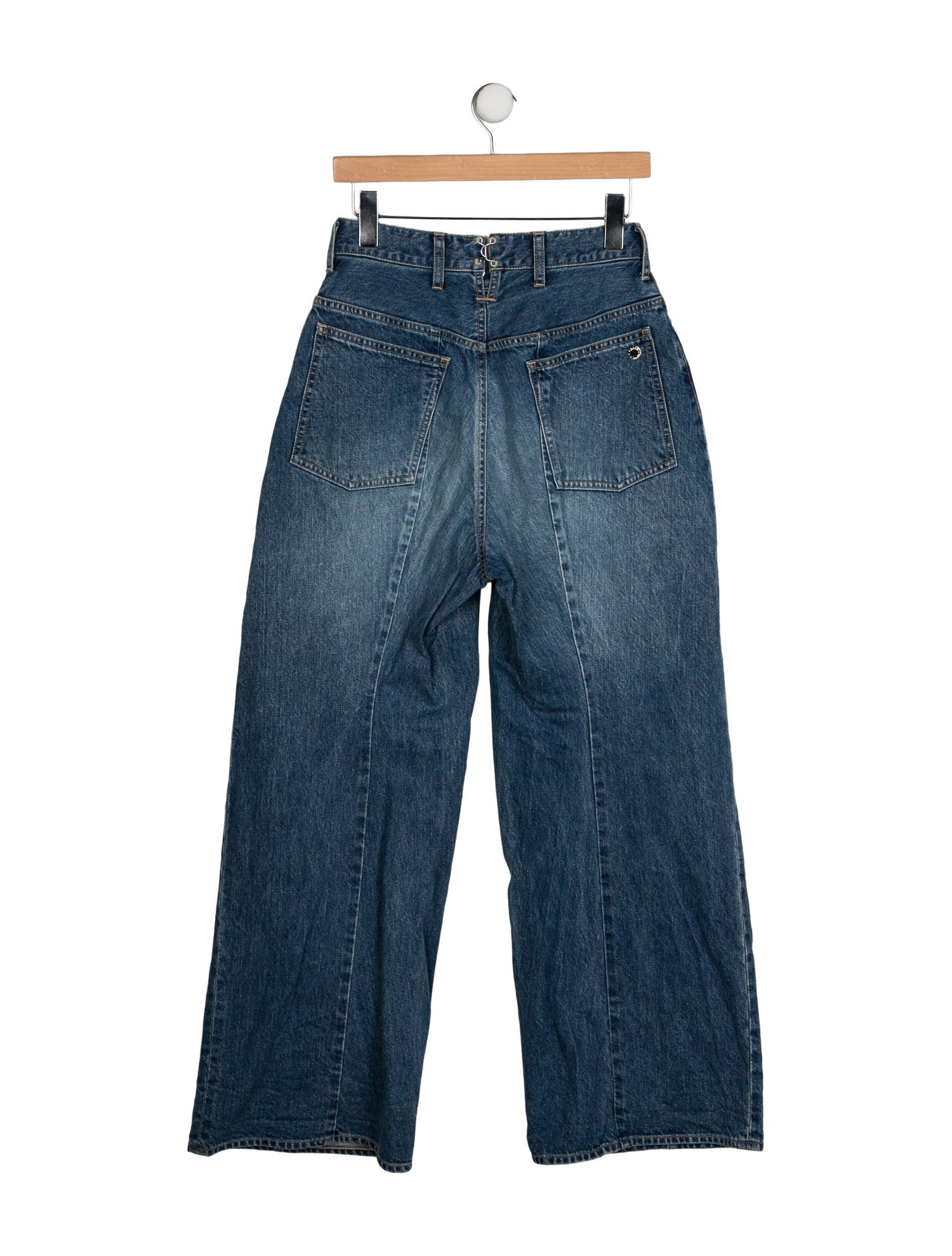 Chika Kisada High-Rise Wide Leg Jeans w/ Tags