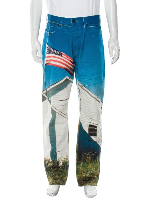 Calvin Klein Jeans Est. 1978 Straight-Leg Jeans Bl