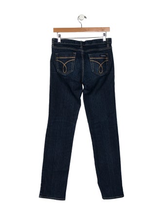 CALVIN KLEIN JEANS EST. 1978 High-Rise Straight Leg Jeans