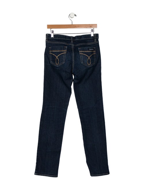 CALVIN KLEIN JEANS EST. 1978 High-Rise Straight Leg Jeans