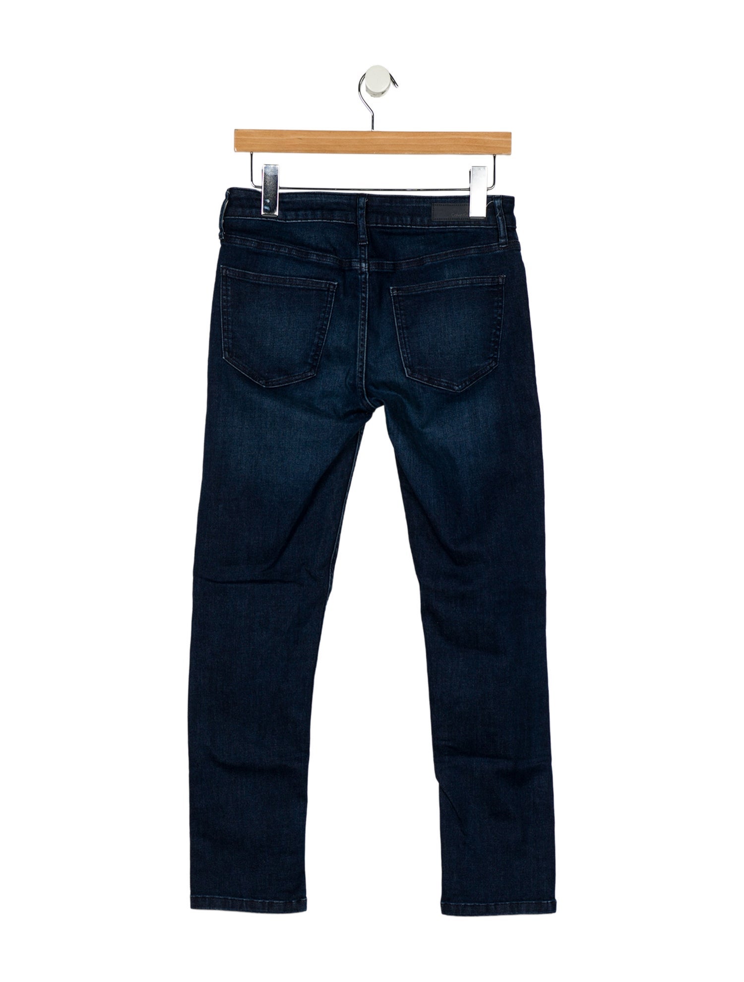 CALVIN KLEIN JEANS EST. 1978 Mid-Rise Straight Leg Jeans