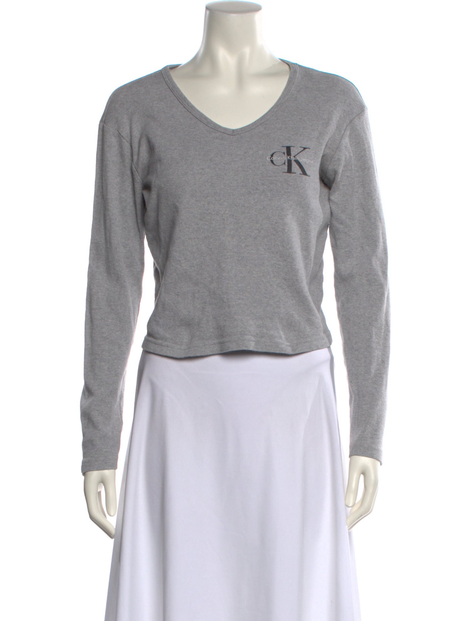 CALVIN KLEIN JEANS EST. 1978 Graphic Print Scoop Neck T-Shirt