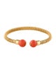 Carlo Weingrill 18K Coral Cuff