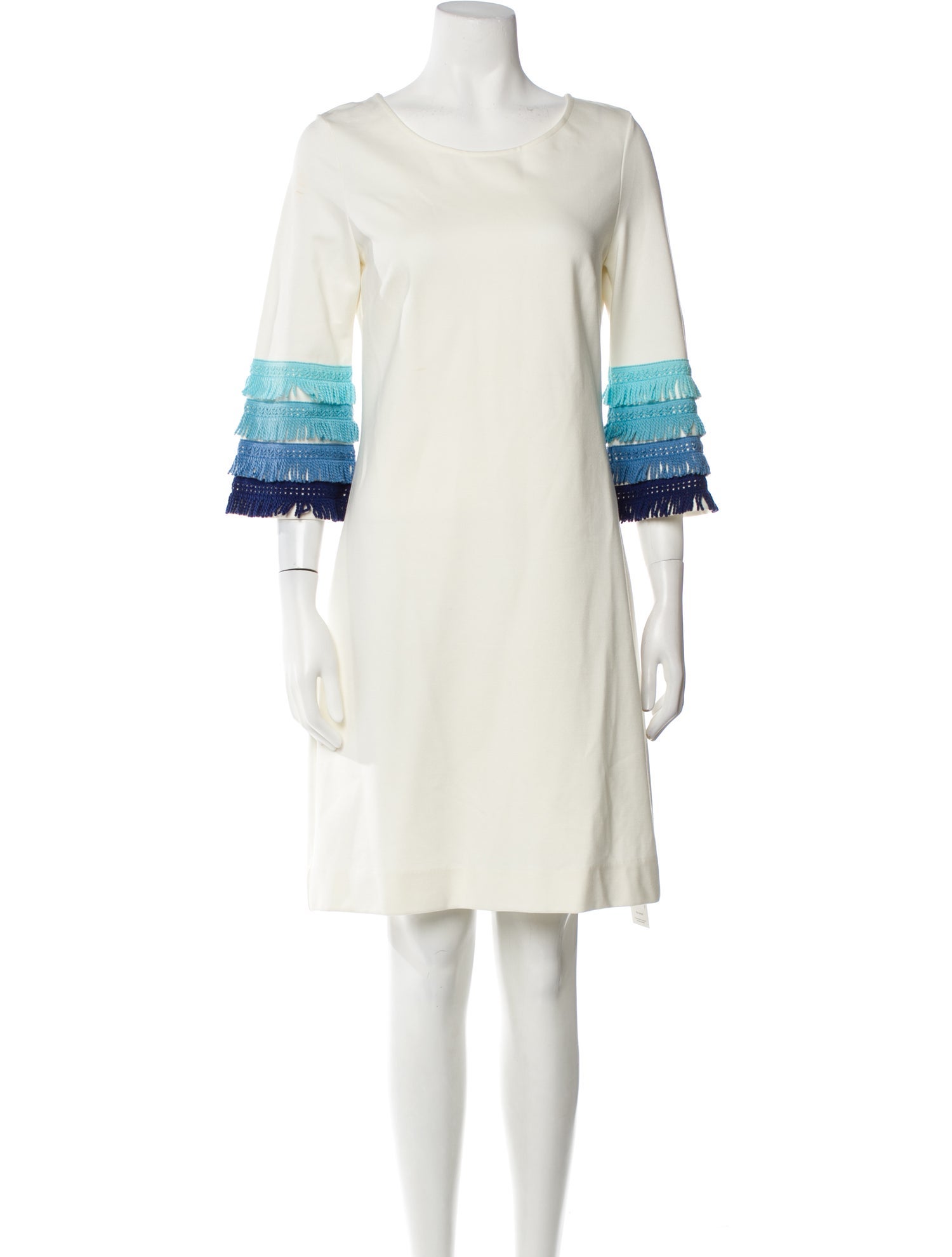 Ck Bradley Scoop Neck Knee-Length Dress