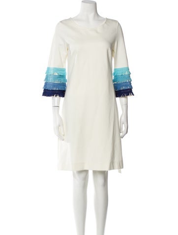 Ck Bradley Dresses Scoop Neck Knee-Length Dress S