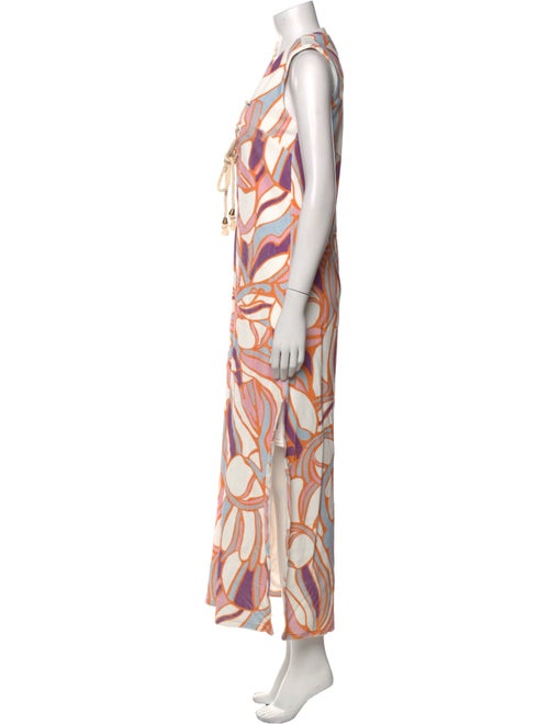 Ck Bradley Printed Long Dress
