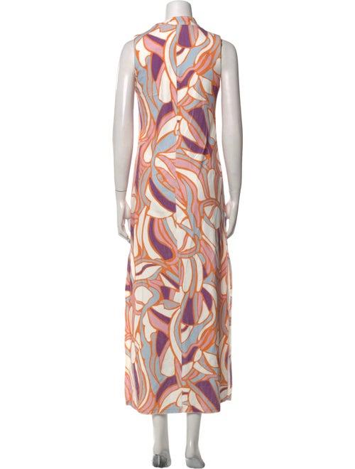 Ck Bradley Printed Long Dress