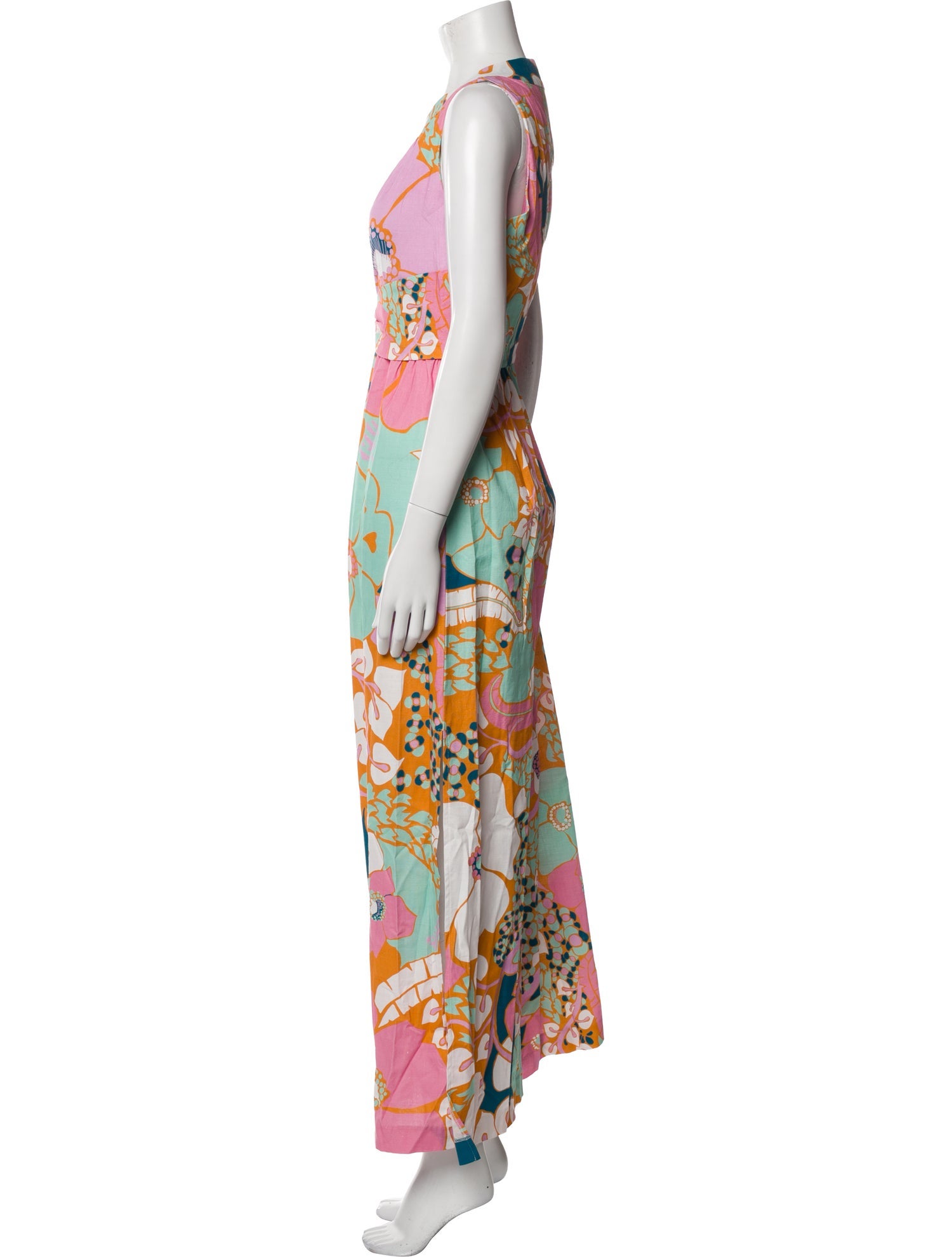 Ck Bradley Printed Long Dress