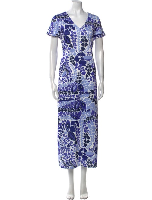 Ck Bradley Printed Long Dress