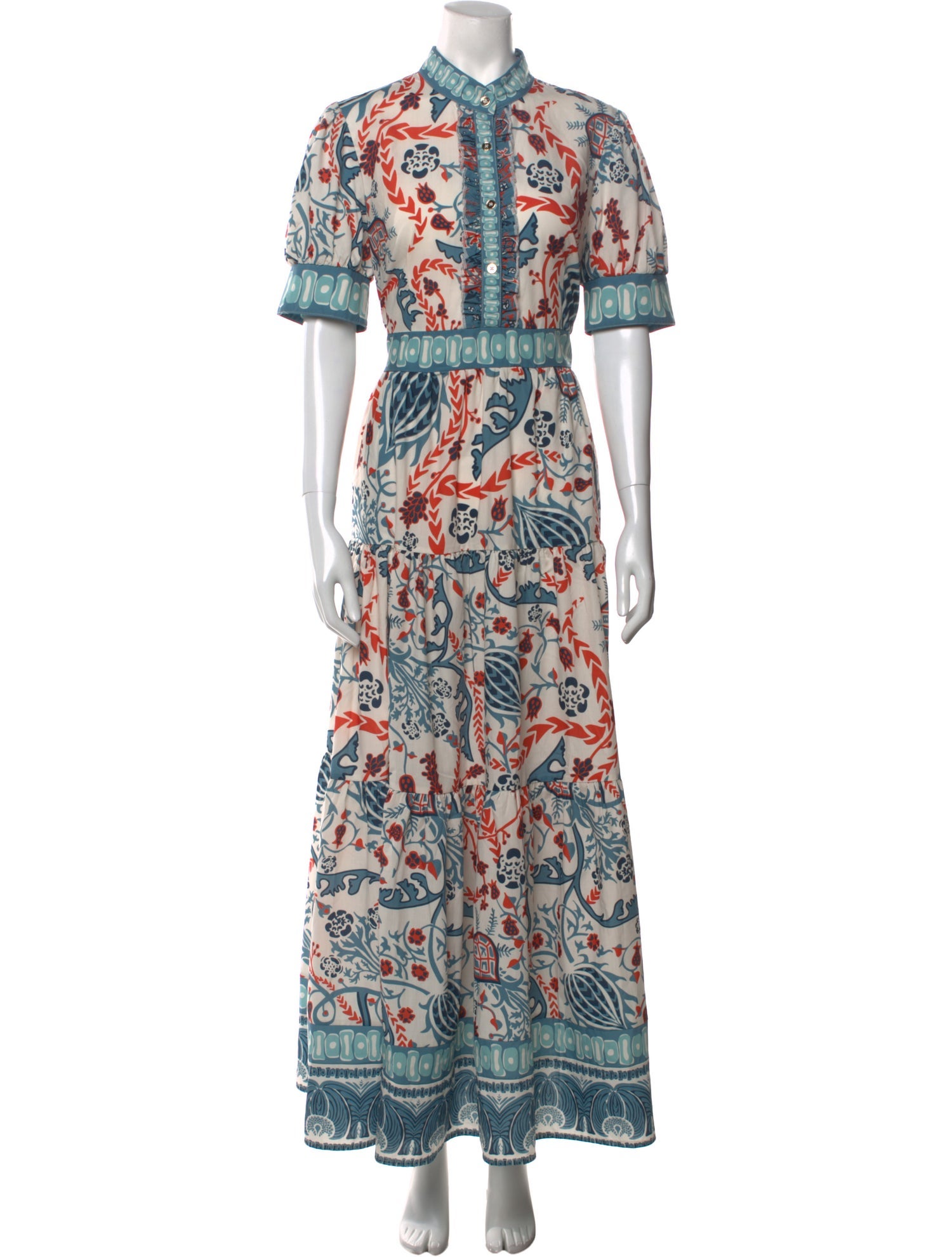 Ck Bradley Printed Long Dress