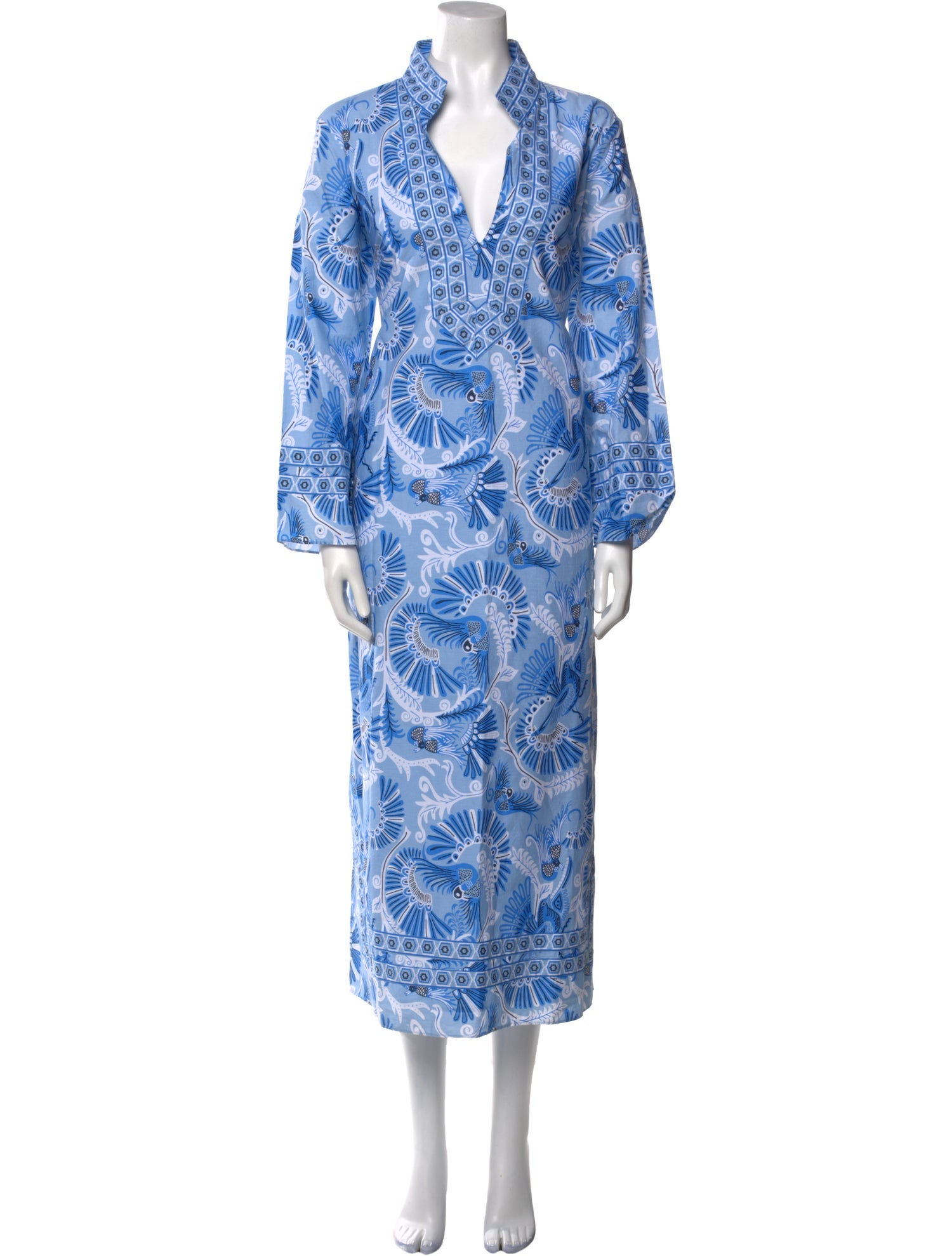 Ck Bradley Printed Long Dress