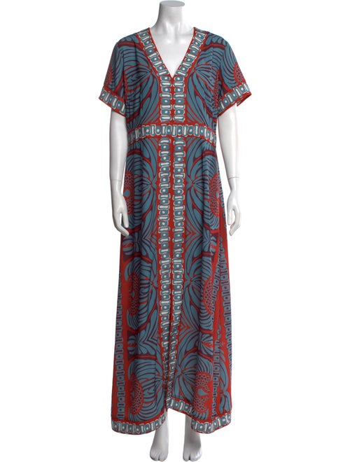 Ck Bradley Printed Long Dress