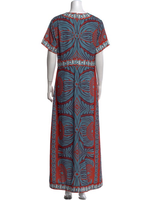 Ck Bradley Printed Long Dress