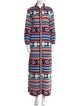 Ck Bradley Striped Long Dress