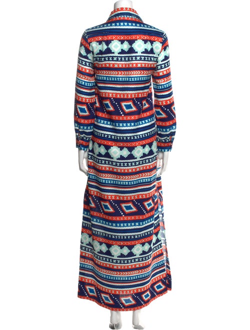 Ck Bradley Striped Long Dress