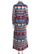 Ck Bradley Striped Long Dress