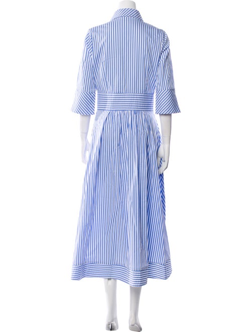 Ck Bradley Striped Long Dress