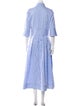 Ck Bradley Striped Long Dress