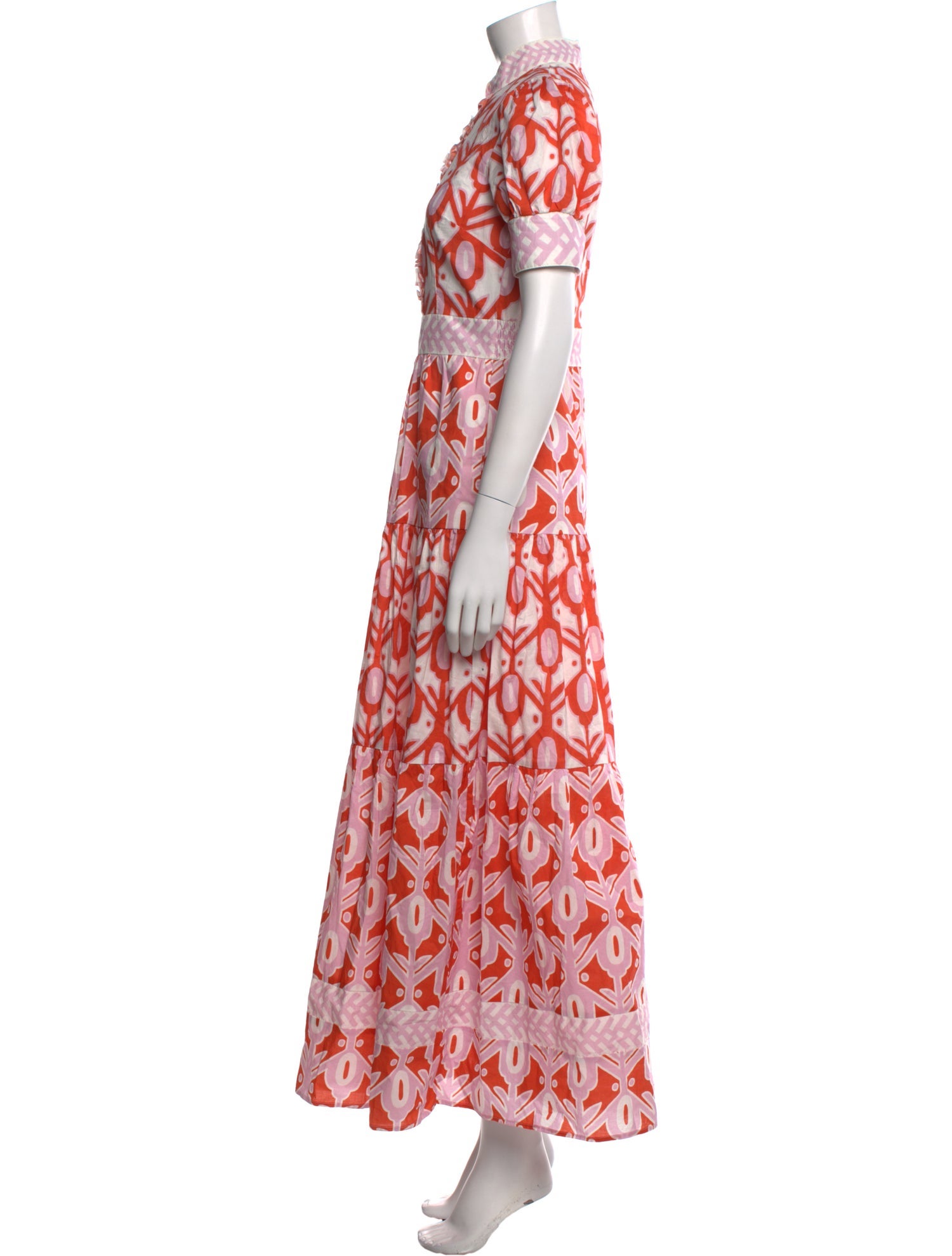 Ck Bradley Printed Long Dress