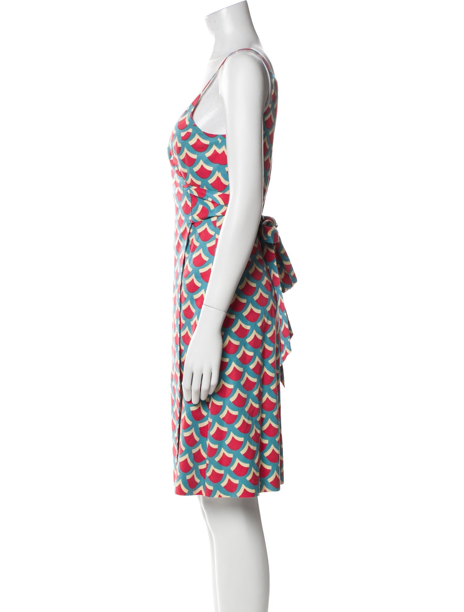 Ck Bradley Printed Knee-Length Dress