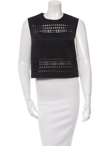 Clover Canyon Lasercut Neoprene Top