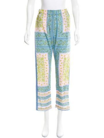 Clover Canyon Printed Georgette Pants w/ Tags