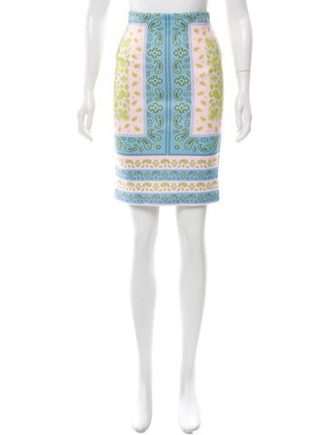 Clover Canyon Printed Knee-Length Skirt w/ Tags