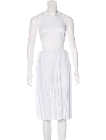 Clover Canyon Pleated Cutouts Dress w/ Tags