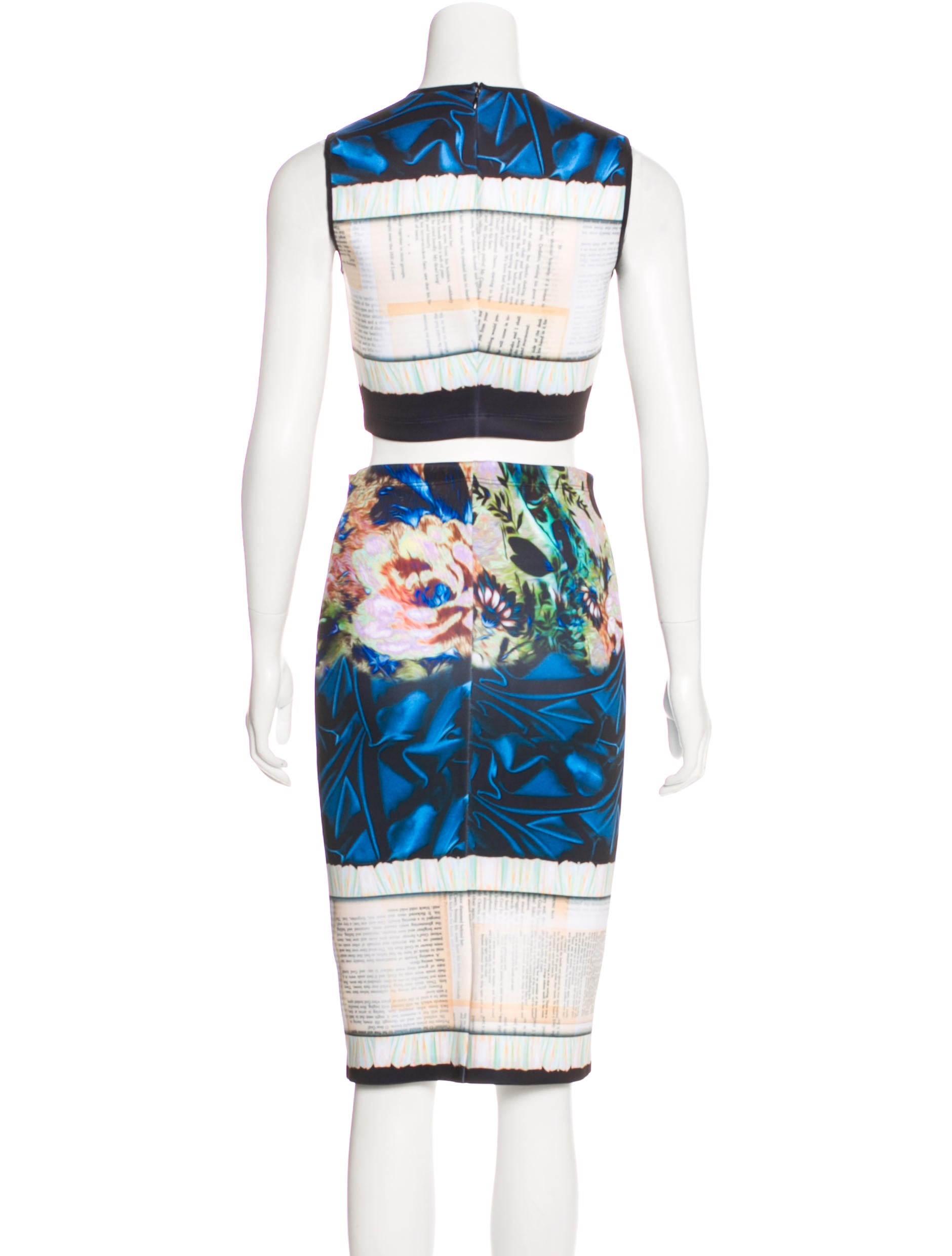 clover digital print skirt set clothing wcl25838 the realreal clover digital print skirt set clothing wcl25838 the realreal